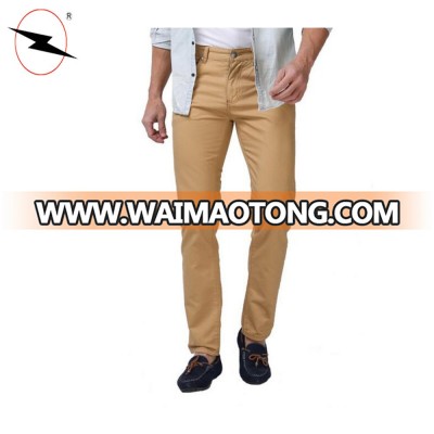 High quality color chino men fashion casual pants